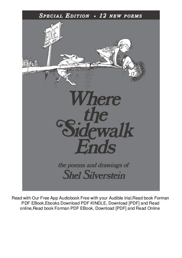 Mobiepub Where The Sidewalk Ends Special Edition With 12 Extra Poem
