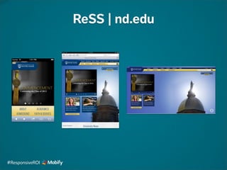 ReSS | nd.edu
#ResponsiveROI
 