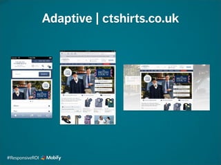 Adaptive | ctshirts.co.uk
#ResponsiveROI
 