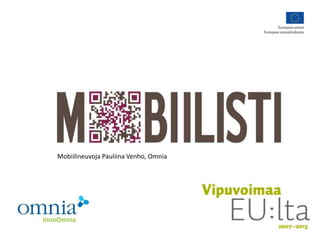 Mobiilioppiminen PPTX Mobiilioppiminen PPTX