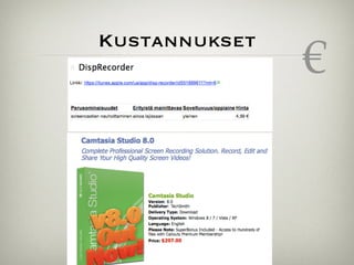 Kustannukset
€
 