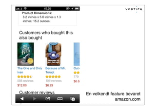 19
En velkendt feature bevaret
amazon.com
 
