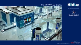 An Electronics Destination
The TV WALL display
Design & Project Management by
 