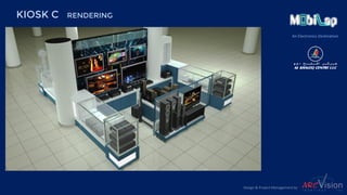 An Electronics Destination
KIOSK C RENDERING
Design & Project Management by
 