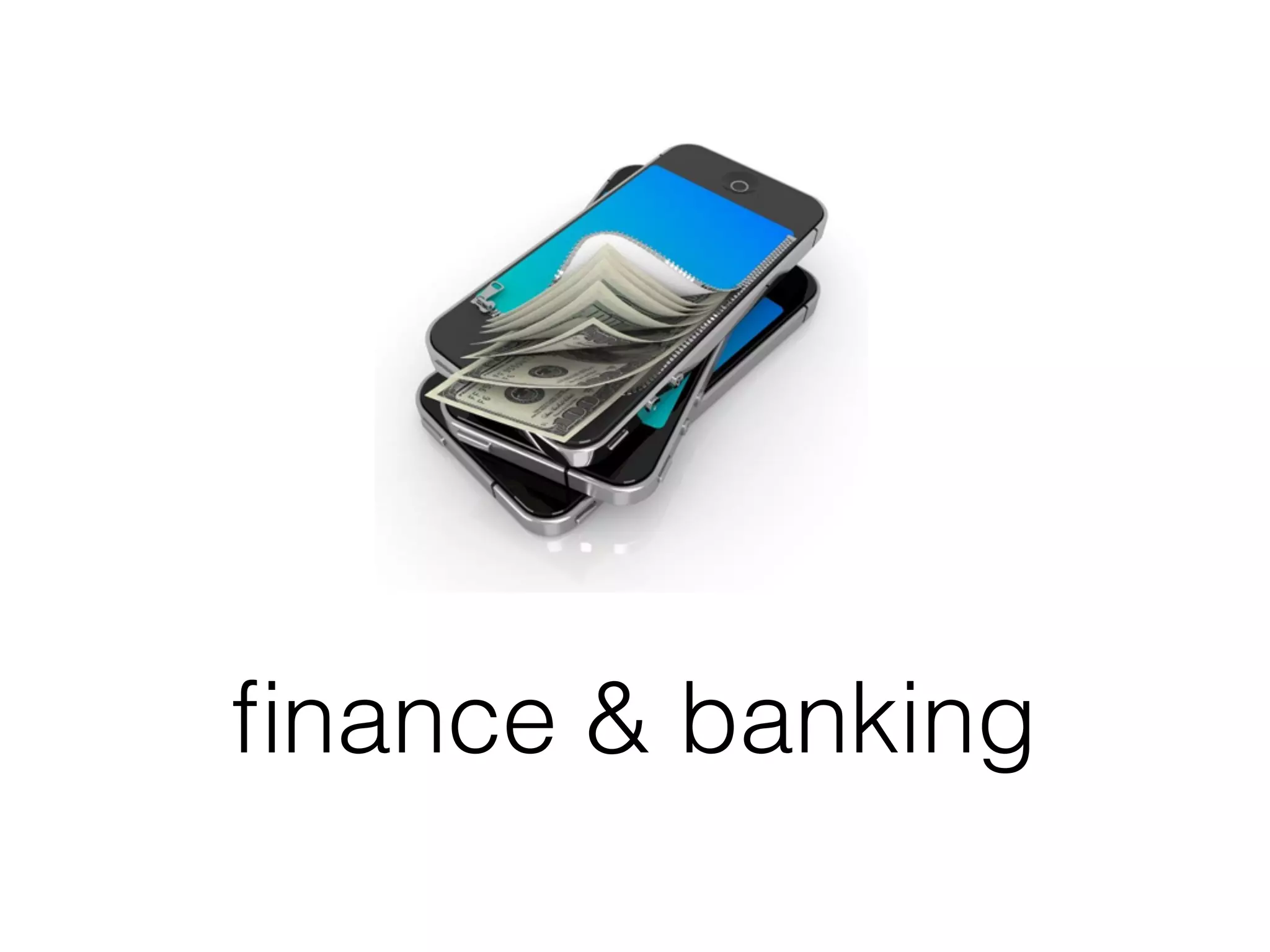 ﬁnance & banking
 