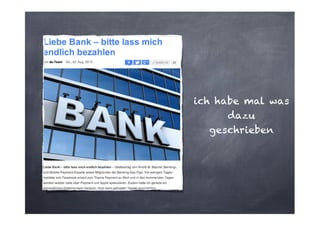 ich habe mal was  
dazu
geschrieben

 