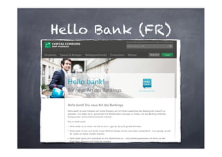 Hello Bank (FR)

 