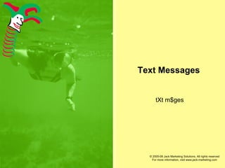 Text Messages tXt m$ges 