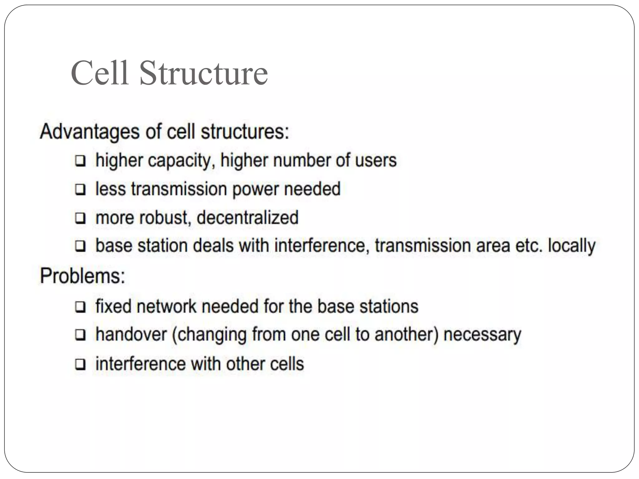 Cell Structure
 