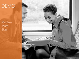 Next Iteration | Gesellschaft für Software Engineering mbH | Bahnhofplatz 8 | 76137 Karlsruhe | www.nextiteration.de | +49 (0)721 66 98 98 38
DEMO: Moderne Teamsites
DEMO
Modern
Team
Sites
 