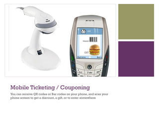 Advertising on the mobile phone