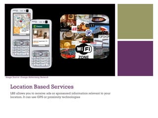 Advertising on the mobile phone