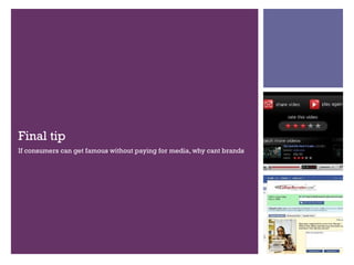 Advertising on the mobile phone