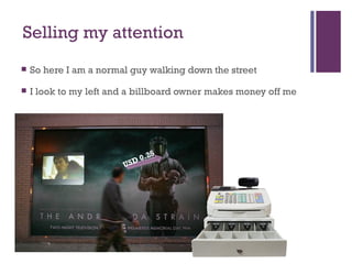 Advertising on the mobile phone