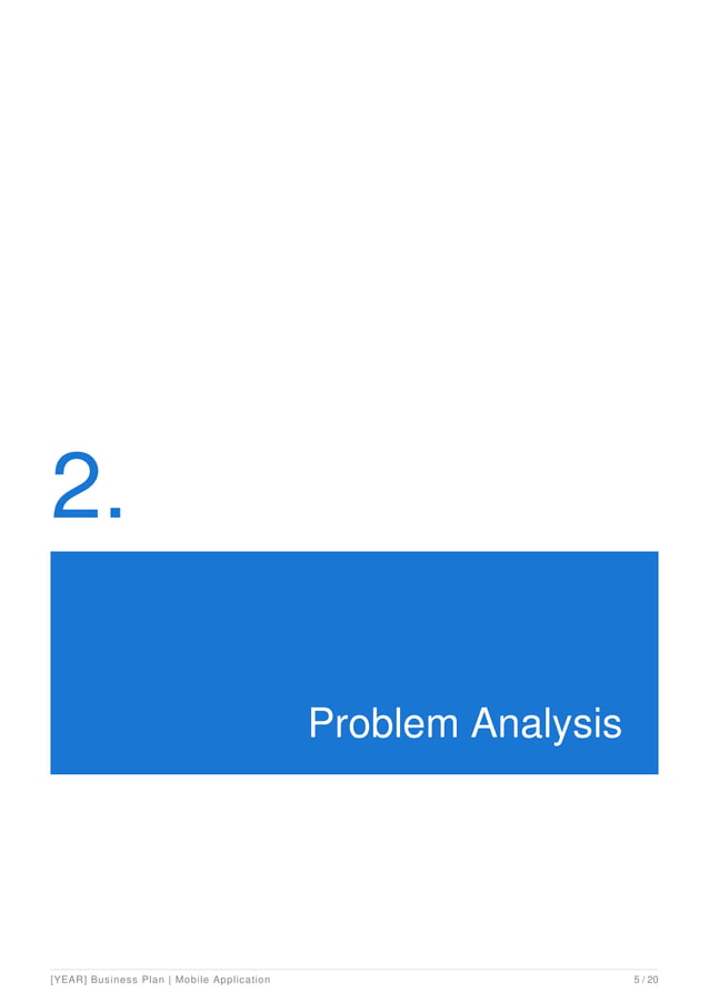 Mobile App Business Plan Example PDF