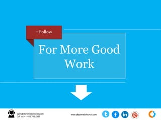 For More Good
Work
+ Follow
 