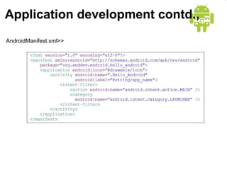 Mobile Application Development With Android | PPT | Operating Systems ...