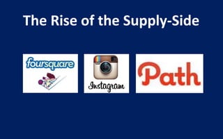 The Rise of the Supply-Side
 