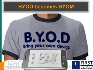 BYOD becomes BYOM
 