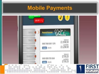 Mobile Attack
Knowledge
Base
Build Mobile Intelligence
Sources
Intel
Partners,
Vendors,
CERT ,…
Internal
Security
Research
Internet,
Mailing lists
and other
sources
Mobile
Incidence Response
 