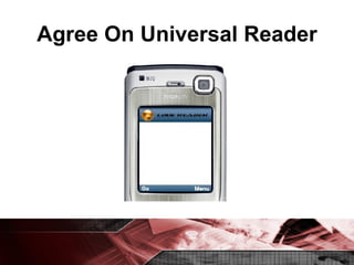 Agree On Universal Reader 