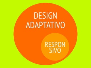 DESIGN
ADAPTATIVO

    RESPON
     SIVO
 