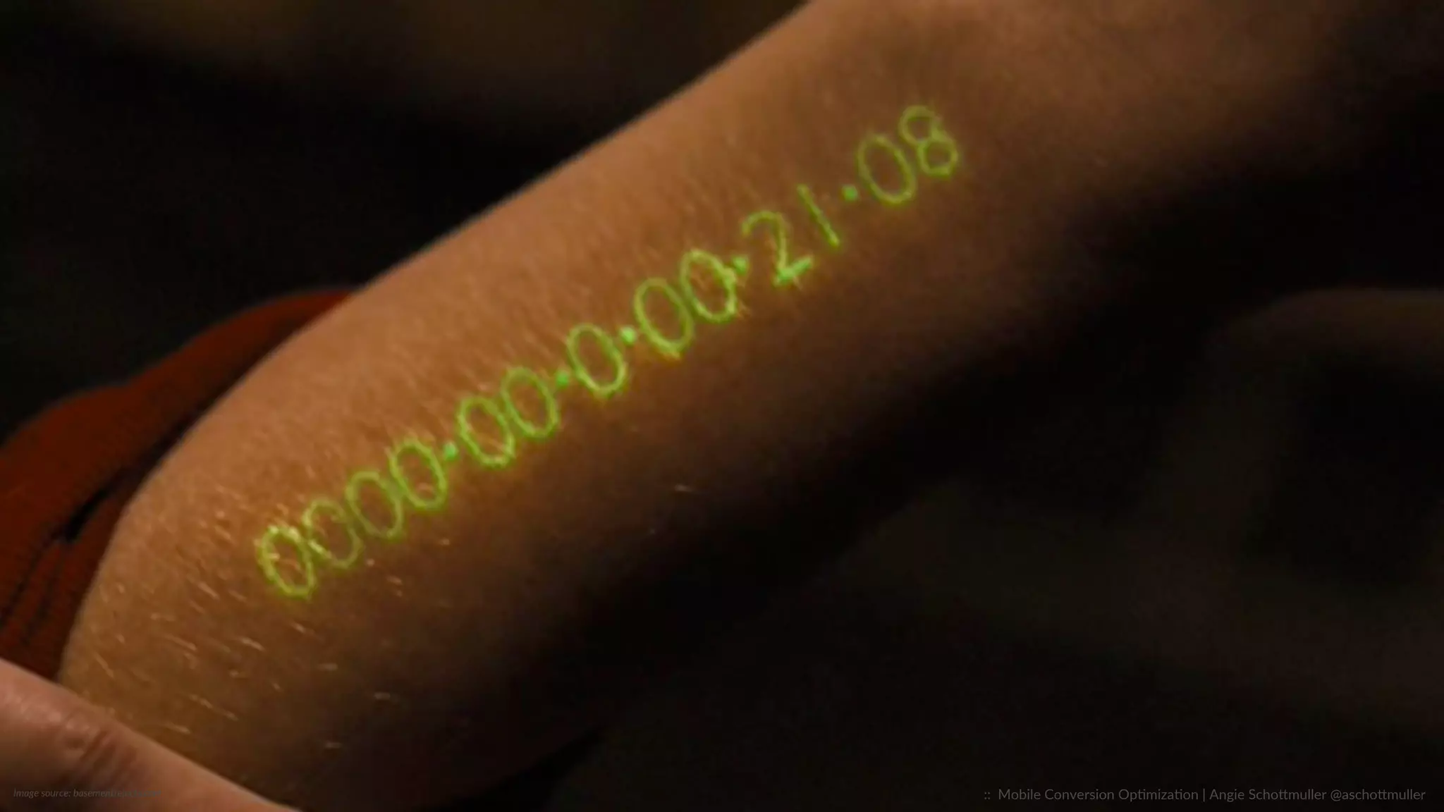 Image  source:  basementrejects.com   ::    Mobile  Conversion  OpCmizaCon  |  Angie  SchoJmuller  @aschoJmuller  
 