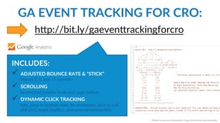 Data  for  Your  Opdmizadon  Journey…  
MUST  
HAVE  
FOR  OPTIMIZATION  
REVIEWS  
::    Mobile  Conversion  OpCmizaCon  |  Angie  SchoJmuller  @aschoJmuller  
 