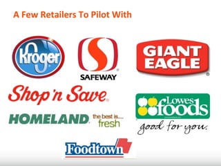 A	
  Few	
  Retailers	
  To	
  Pilot	
  With
 