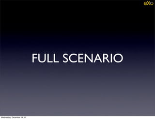 FULL SCENARIO



Wednesday, December 14, 11
 