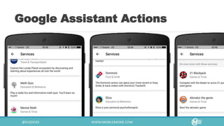 Google Assistant Actions
 