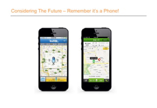 Considering The Future – Remember it’s a Phone!
 