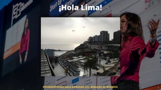 ¡Hola Lima!
#mobileﬁrstseo para #A4latam por @aleyda de @orainti
 