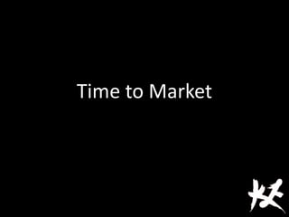 Time to Market
 