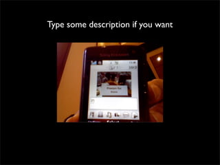 Mobile Flickr and Mobile Blogging