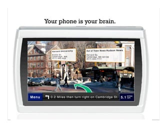 State of Mobile 2009              agency.nd.edu     Slide 14 



                        Your phone is your brain.
 