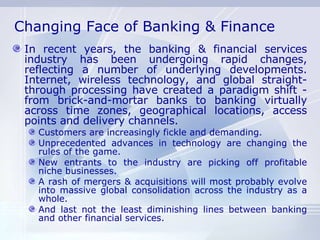 Mobile in Banking and Finance - What Make Sense and What Not