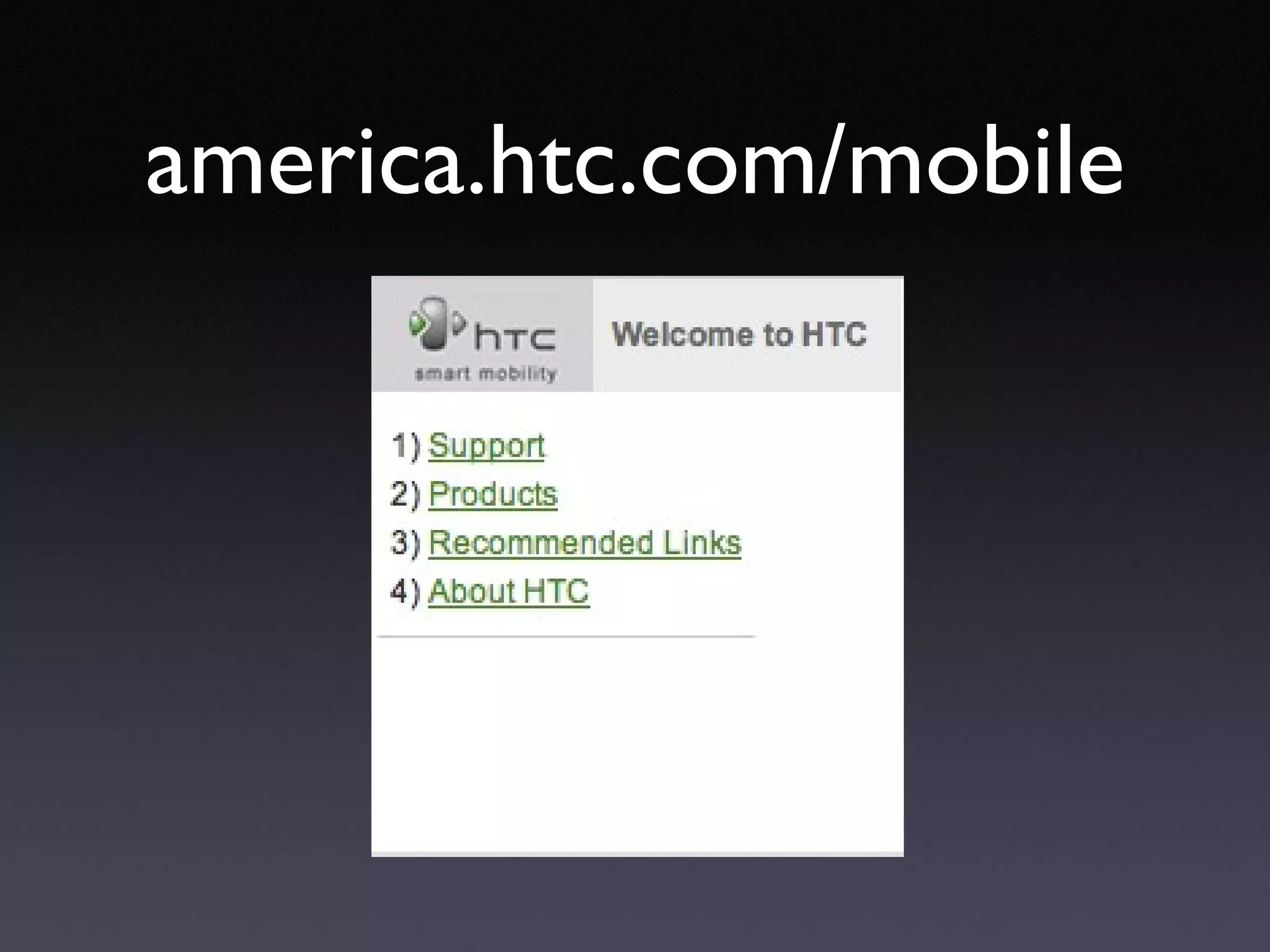 america.htc.com/mobile 
