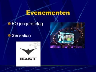 Evenementen EO jongerendag Sensation 