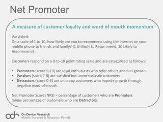 The Mobile Only Internet GenerationMobile Internet Usage in:AfricaAsiaNet Promoter for Mobile InternetAgenda