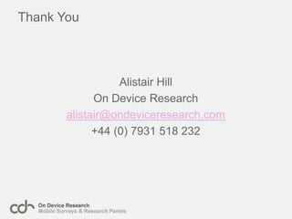 The Mobile Only Internet GenerationMobile Internet Usage in:AfricaAsiaNet Promoter for Mobile InternetAgenda