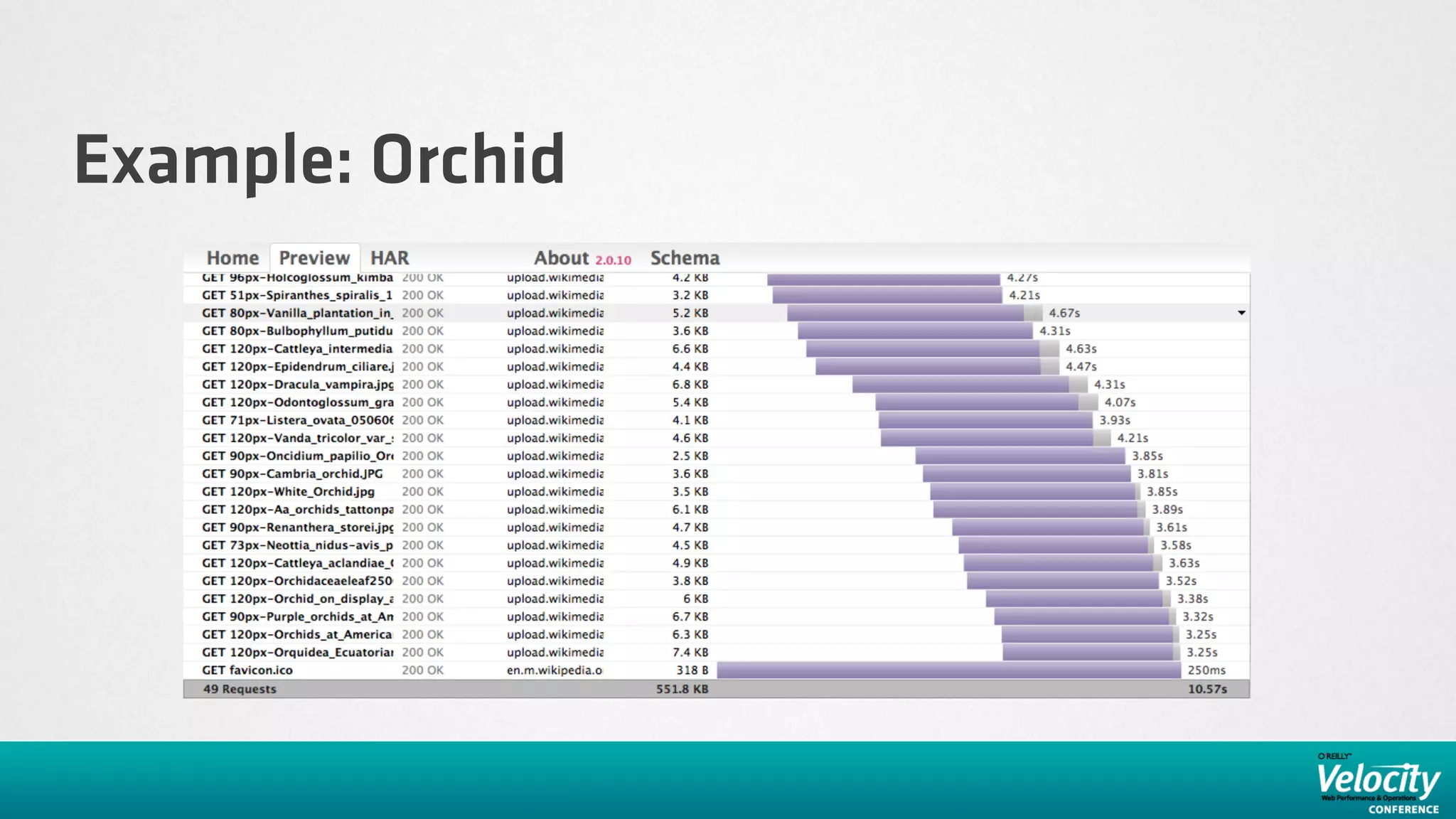 Example: Orchid
 