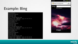 Example: Bing
  platformInit
  savePlatformState
  translate 0,0
  translate 0,0
  clip 1,0 0x6.95322e-310
  fillRect 0,0 800x556 color   ff ff ff ff
  restorePlatformState
  platformDestroy
  platformInit
  savePlatformState
  translate 0,0
  translate 0,0
  clip 1,0 0x6.95322e-310
  fillRect 0,0 800x556 color   ff ff ff ff
  restorePlatformState
  platformDestroy
  platformInit
  savePlatformState
  translate 0,0
  translate 0,0
  clip 1,0 0x6.95322e-310
  fillRect 0,0 800x556 color   ff ff ff ff
  fillRect 0,0 800x556 color   ff ff ff ff
 