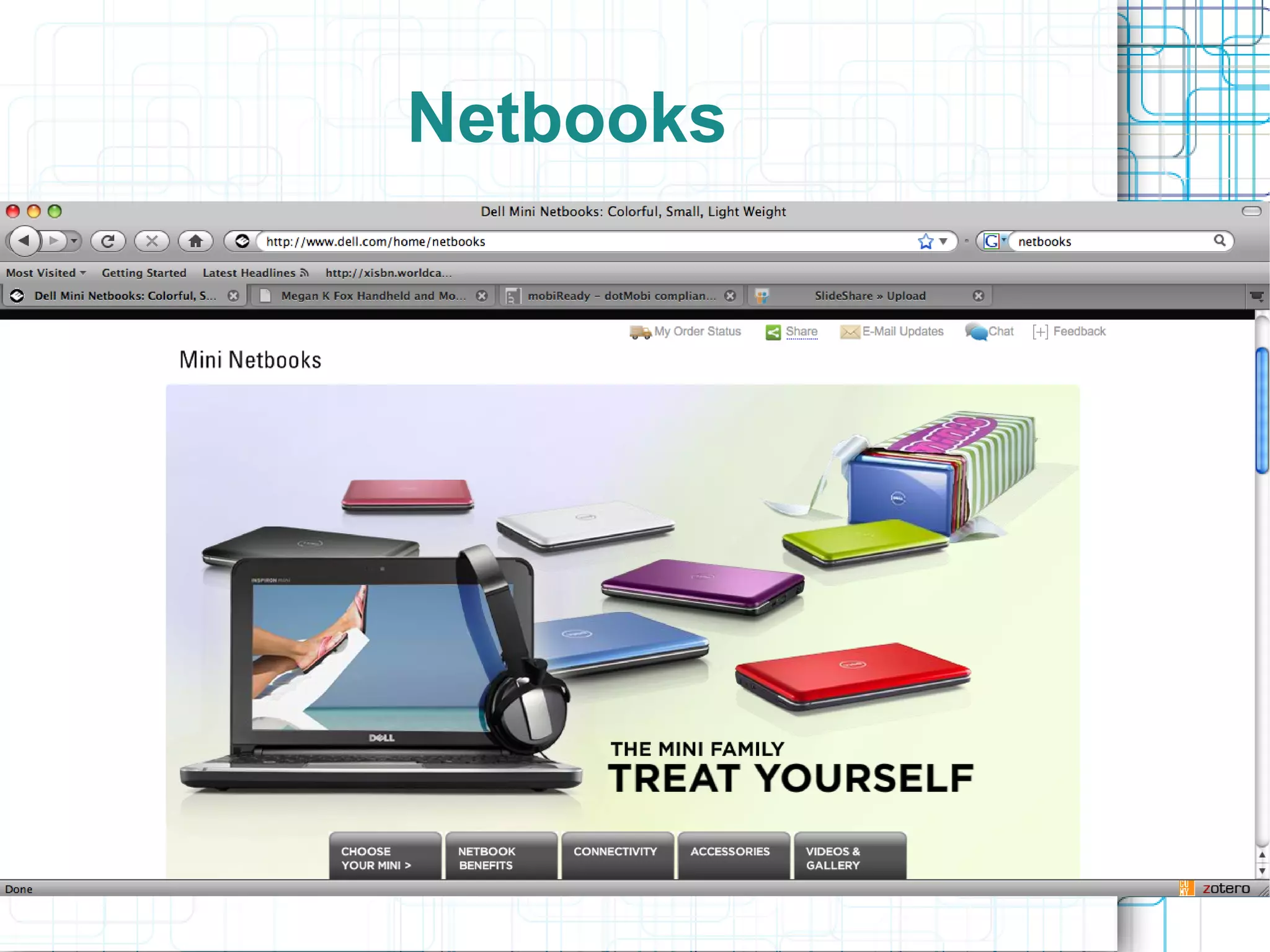 Netbooks
 