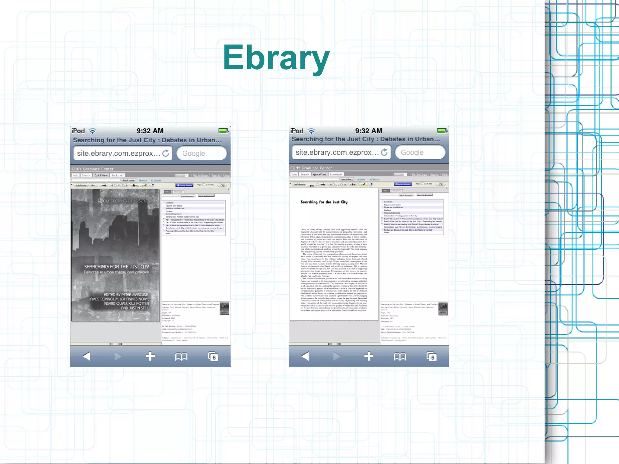 Ebrary
 