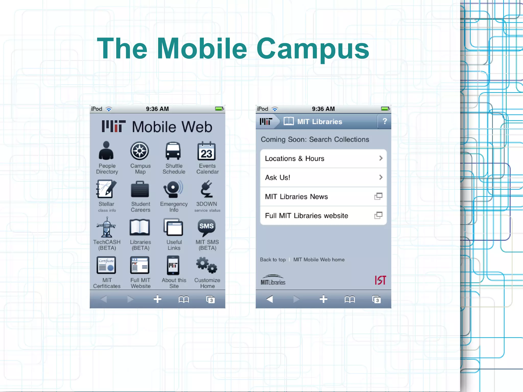 The Mobile Campus
 