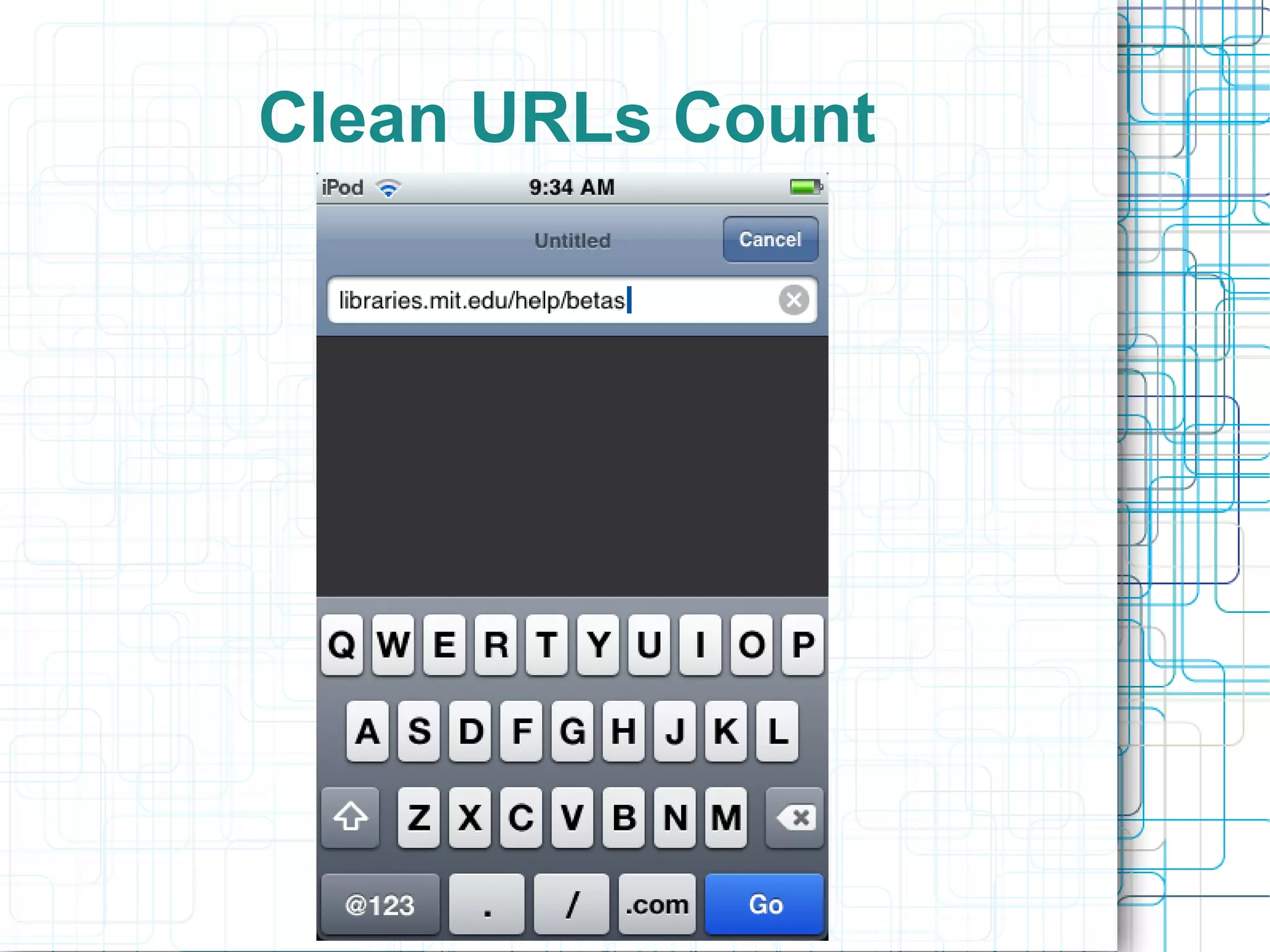 Clean URLs Count
 