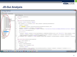 JD-Gui Analysis




                  12
 