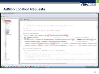 AdMob Location Requests




                          13
 