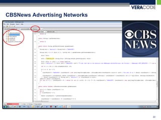 CBSNews Advertising Networks




                               22
 